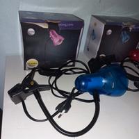2 lampade da camera, portatile, mercatini,  