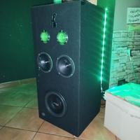 impianto stereo blouthout USB Aux caraoke auto cas