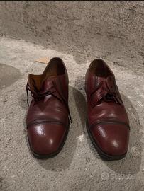 Mocassini rosso fulvo taglia 42,5 Vibram