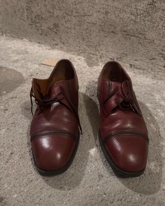 Mocassini rosso fulvo taglia 42,5 Vibram