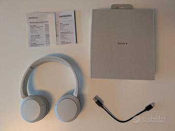 Cuffie Sony bianche bluetooth