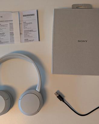 Cuffie Sony bianche bluetooth
