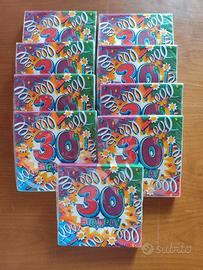 Tovaglioli di carta compleanno