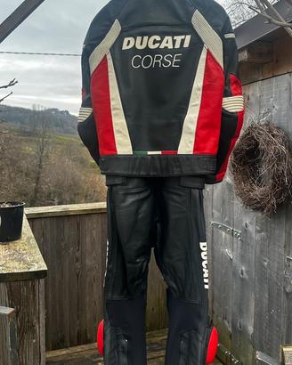 Dainese Tuta in pelle divisibile Ducati corse