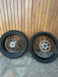 Cerchi cross Excel per Ktm/husqvarna/gasgas
