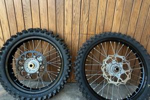 Cerchi cross Excel per Ktm/husqvarna/gasgas