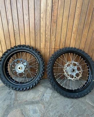 Cerchi cross Excel per Ktm/husqvarna/gasgas