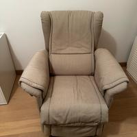 POLTRONA RECLINABILE 2 MOTORI