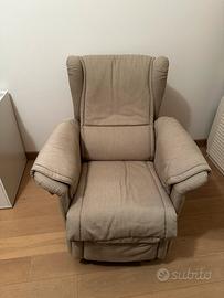 POLTRONA RECLINABILE 2 MOTORI