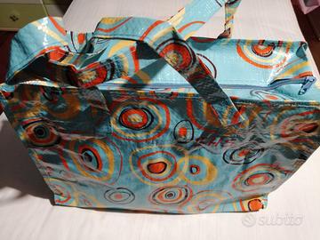 shopper / borsa in tela impermeabile 