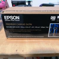 Carta fotografica Epson premium canvas satin