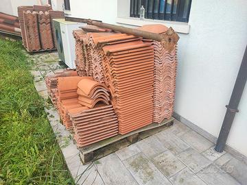 Tegole usate in cemento