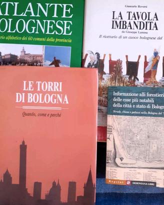 libri vari su Bologna e l'Emilia-Romagna