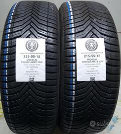 2 GOMME 215 55 18 MICHELIN A75120