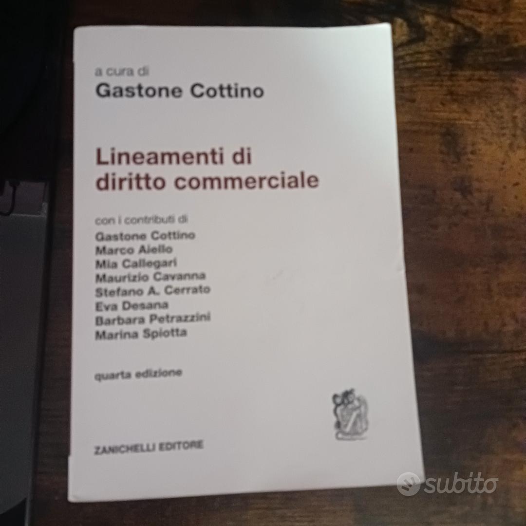 Lineamenti di diritto commerciale : Cottino, Gastone: : Libri
