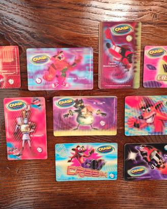 Crash Bandicoot 3D lamincards 