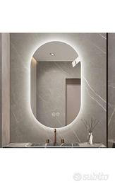 Specchio ovale 90x60