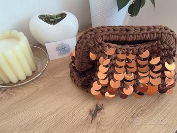 Clutch con pailettes