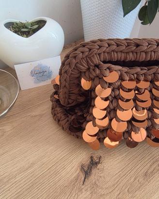 Clutch con pailettes