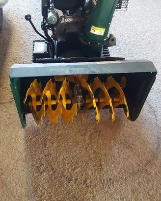turbina fresa neve titan con motore Honda