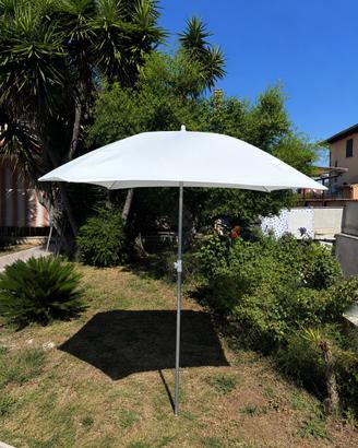 Ombrellone Ikea Poliestere bianco 180x180 H250
