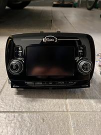 Impianto multimediale autoradio originale Fiat 500
