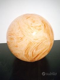 palla lampadario in vetro 