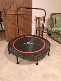 Trampolino pieghevole per fitness