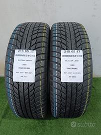 2 GOMME 215 65 17 BRIDGESTONE INV RIF2813