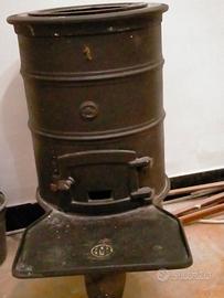 antica stufa a legna