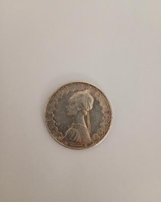 500 lire  argento Caravelle 1966