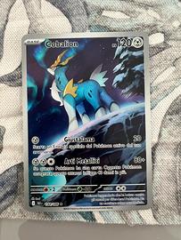 Cobalion 144 Pokémon Luce Nera