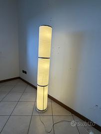 Lampada da terra IKEA cilindrica – luce calda, mod