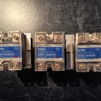 3x Relè a stato solido SSR-80/100/120 DA 5-220VAC