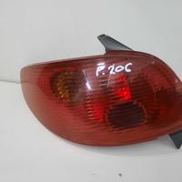 STOP FANALE POSTERIORE SINISTRO PEUGEOT 206 1a Ser