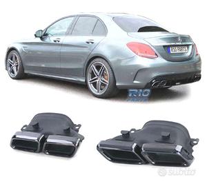 TERMINALI SCARICO MERCEDES CLASSE C W205 14-18 LOO