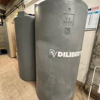 Serbatoi verticali acqua 1500lt