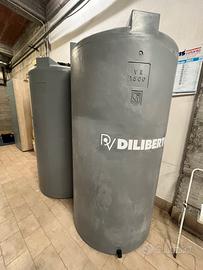 Serbatoi verticali acqua 1500lt