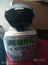 Radio sveglia con CD