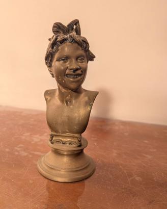 busto in bronzo Vincenzo Gemito Giovane acquaiuolo
