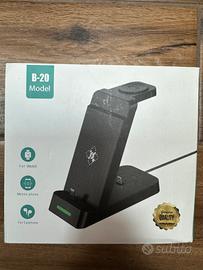 Caricatore Wireless 3 in 1 B-20