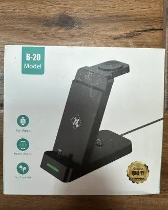 Caricatore Wireless 3 in 1 B-20