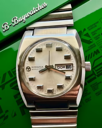 Orologio Rodania World Star anni‘70 revisionato