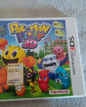 gioco Nintendo 3ds Pacman party 3d ITALIANO 