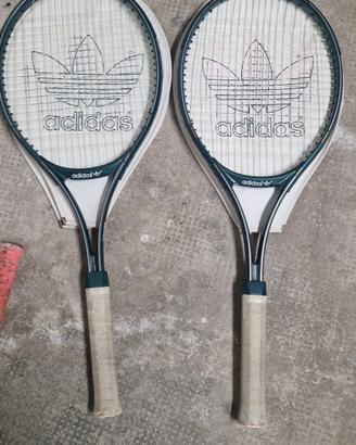 COPPIA Racchette Tennis Vintage ADIDAS CRACK (1982