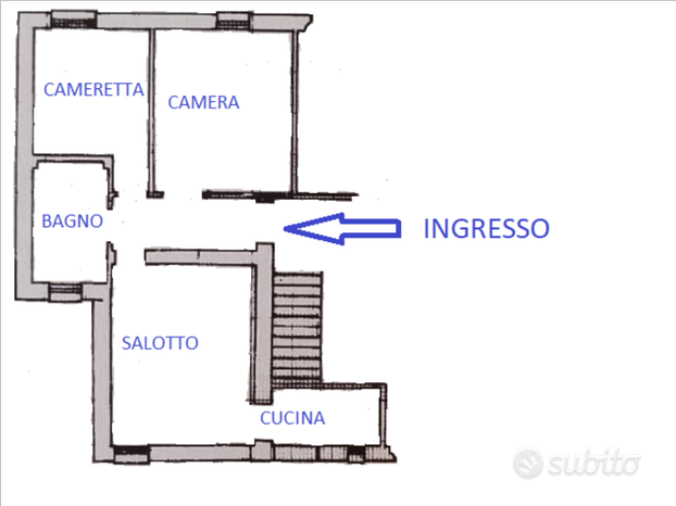 Appartamento zona Università