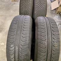 4 pneumatici con cerchi in ferro