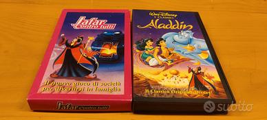 ALADDIN  VHS WALT DISNEY CON GIOCO