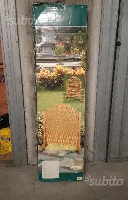 Separatore a grata da balcone giardino