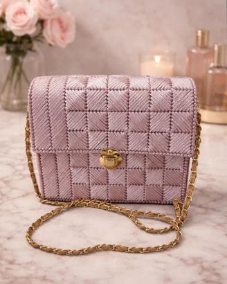 borsetta elegante rosa antico